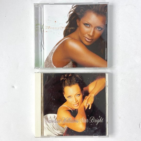 Vanessa Williams Christmas 2 CD Bundle Star Bright 1996 Silver and Gold 2016 - Picture 2 of 4